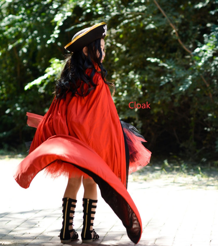 Girl's Halloween Dress Suit cos pirate costume