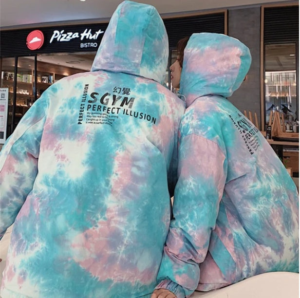 Unisex "Colorful"Winter Coats men's down jacket