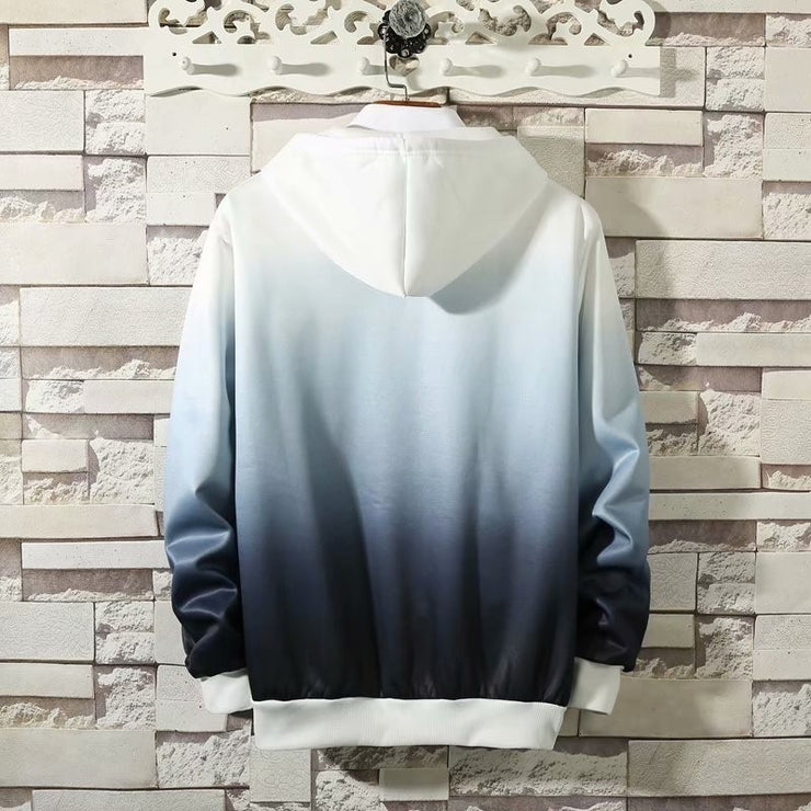 Men's winter jacket men plus fleece pullover sweater