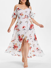 Fat Women s Summer Plus Size Loose Beach Long Dress Skirt