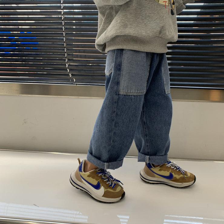 Children's Unisex Clothing Girls' Casual Trousers Boys' Jeans