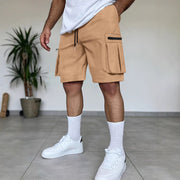 Men's Outdoor Multi-Pocket Workwear Shorts