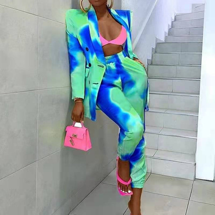 Women Fashion Casual Fall Outfits Street Wear Two Pieces Ladies Suit