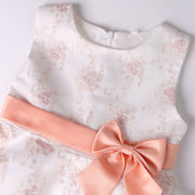 Girls Embroidered Princess Dress Lace
