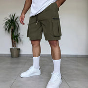 Men's Outdoor Multi-Pocket Workwear Shorts