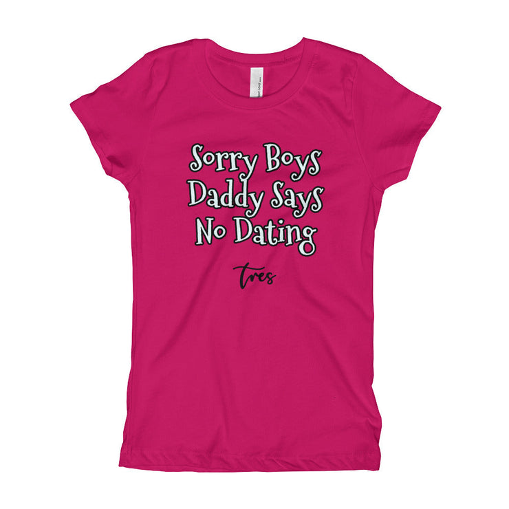 "Sorry Boys" Girl's T-Shirt