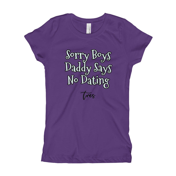 "Sorry Boys" Girl's T-Shirt