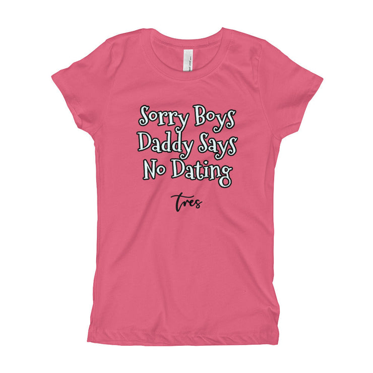 "Sorry Boys" Girl's T-Shirt